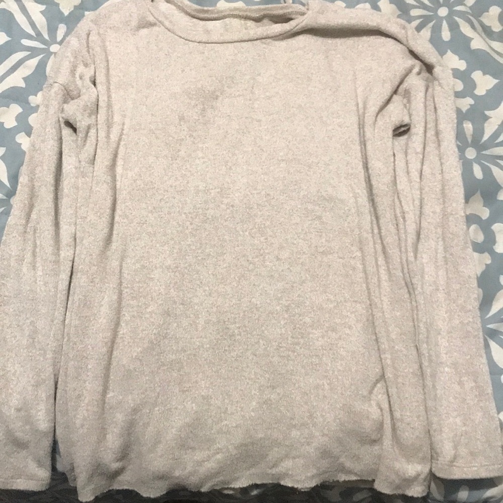 Plush sweater